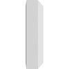 Ekena Millwork Standard Sedgwick Rosette with Beveled Edge, 3"W x 3"H x 3/4"P ROSP030X030X075SDG01